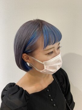 プランタンアヴェダ(printemps AVEDA) インナーブルーのデザインカラー