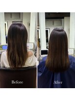 マリエプレシャスサロン(Marie Precious Salon)&nbsp;ブリーチ履歴ストレート