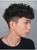 濡れ感カーリーパーマ