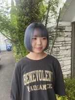 マカロンコワフュールドウシワカマル(macaron coiffure de ushiwakamaru)&nbsp;ブルーシルバー