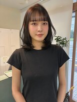 キートス 高知店(kiitos) 黒染めしない透明感たっぷりシアーグレージュ