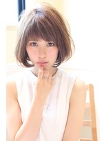 オトナ女性・ふんわり可愛いボブスタイル