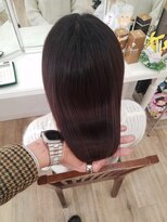 ルーミールーム(RoomieRoom)&nbsp;【髪質改善サロン】トリートメントツヤ髪ロングダークグレージュ