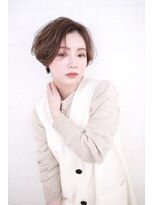 ウィーブス セタガヤ(weaves -SETAGAYA-)&nbsp;[weaves -SETAGAYA-] 大人めヌーディショートボブ