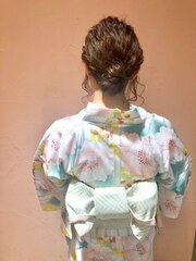 浴衣ヘアアレンジ☆