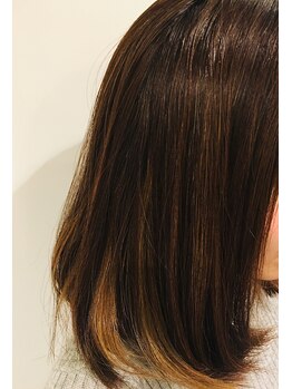 小深谷ヘアーサロンの写真/ファッションカラーの様に楽しめるグレーカラー☆２‐３０代の、初めての白髪染めのお客様にもオススメ♪