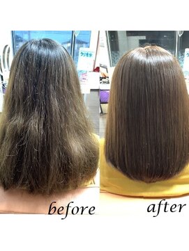 髪質改善ヘアエステ