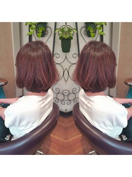 アトリエ アンファン(atelier EnFant) ハイトーングレイカラーカシスブラウン