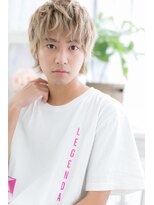 ミック 日暮里店(miq)&nbsp;ハイトーンのスパイシー★マッシュウルフa