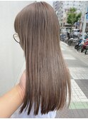 【ブリーチ1-2回】オリーブグレージュ  可愛いヘアサロンLilme