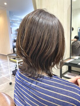 アプシー 三木店(Apsee) くびれヘアー×アッシュベージュ
