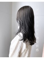 カーサインフィニテイ Hair Design caRsa INFINITY 美髪　カラー／韓国風レイヤー／アッシュグレーベージュ