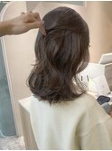 透明感とつやたっぷりラベンダーベージュ