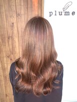 プリュム(Plume)&nbsp;20代30代40代大人かわいいゆるふわ愛されパーマブラウン