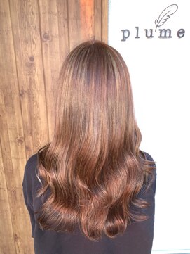 プリュム(Plume) 20代30代40代大人かわいいゆるふわ愛されパーマブラウン