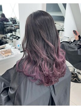 アライブ キチジョウジ(ALIVE Kichijoji) 【ALIVE吉祥寺】ラベンダーバレイヤージュグラデーション