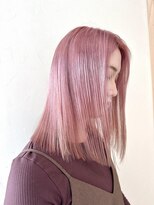 ファブ 千葉店(FaB)&nbsp;黒髪/グレーベージュ/レイヤーロング/前髪パーマ/千葉駅