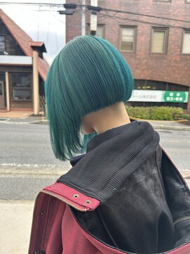 ラック 津田沼(LUCK) 切りっぱなしボブ/エアリーロング/美髪/ピンクブラウン/津田沼