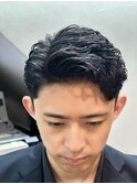 韓国風 大人barber アイロンパーマ
