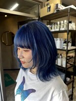 メル(mell)&nbsp;blue hair