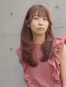 アーレント(AREND) ピンクブラウン/レイヤーカット/ブリーチなし