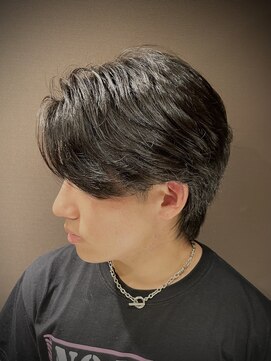 ヒロギンザ 六本木店(HIRO GINZA) ニュアンスパーマ センターパート