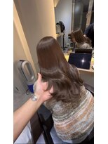 サロンドミルク 新百合ヶ丘店(salon de MiLK)&nbsp;ミルクティーベージュグレージュチョコレートブラウン