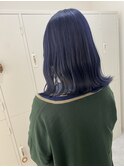 韓国風 レイヤーカット[ホワイトベージュライトブルー]上尾/韓国