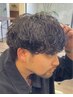 【中邨指名】メンズカット＋シャドウパーマ＃刈り上げマッシュ＃ウルフ) 