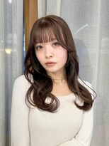 マニア(mania.) ブラウンカラーグレージュカラー透明感カラー韓国カラー髪質改善