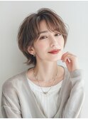 くびれ耳掛けショートカット/ミセス/40代50代60代【仙台駅近】