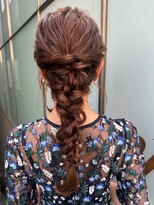 ティエラ 原宿 表参道(Tierra) 〈Tierra毛利仁美〉ゆるふわ編み下ろしヘアアレンジ