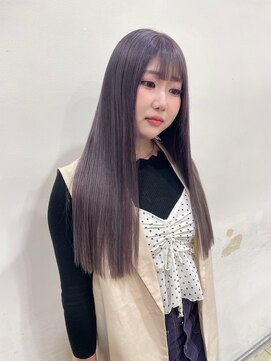 ゼスト 吉祥寺店(ZEST) ラベンダーグレージュ/韓国ヘア/ハイトーン　吉祥寺桜