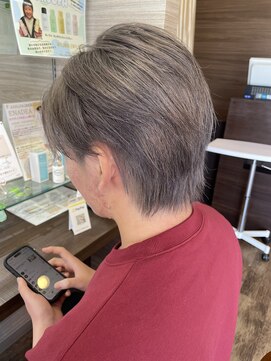 ヘアメイク アージュ 新宮店(HAIR MAKE age) アッシュシルバー