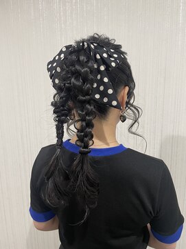 ハニーレーン(HONEY LANE) ダブルポニーテール