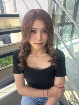 ラビス 浦和(Lovis) ハイライトカラー/アプリコットオレンジ/くびれヘア