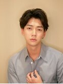 秋◎大人メンズ七三分け×フェードで清潔感