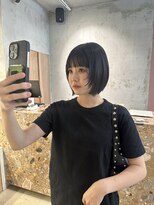 オムズポカ 栄矢場町店(OM's poka)&nbsp;フェイスレイヤー×切りっぱなしボブ