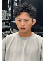 メンズサロン スライバイリアオオサカ(Sly By Ria OSAKA) 刈り上げショート/ツーブロック/黒髪/メンズカット【梅田/大阪】