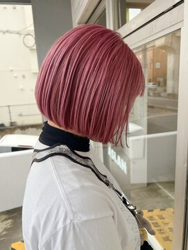 アスラン(ASLAN) 【aslan】沖縄ハイトーン/沖縄ボブ/ペールピンク