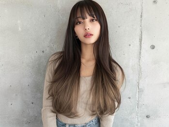 リンドヘアー(Lindo hair)の写真/【HOT PEPPER Beauty Hair Collection 2024 スタイル350選出】バズるデザインカラーで憧れスタイルへ♪