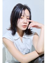 リータ ハッピーヘアライフ 久宝寺店(riita happyhairlife)&nbsp;黒髪/切りっぱなしボブ/ぱっつんボブ/外ハネボブ/レイヤーボブ