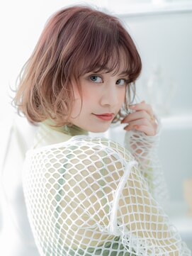 カバーヘア 上尾西口店(COVER HAIR) ミックスカラー/ミルクティーブラウン/ミディアムレイヤーg