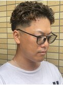サーフカール/スパイキーショート/ブルーブラック/津田沼