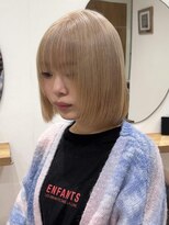 サーカス 町田(circus) ボブ×ブロンドベージュ