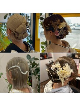 ブラウンヘアー(BROWN HAIR) 2026成人式ヘア