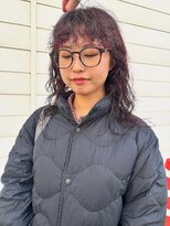 グロウウィング(GROWING)&nbsp;layer perm × cherry red