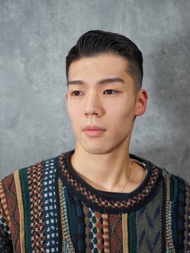 ヒロギンザバーバーショップ 神楽坂店(HIRO GINZA BARBER SHOP) 王道サイドパート