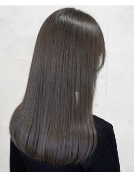 アリー 原宿 表参道(ALLY) ALLY宍戸 髪質改善×ブリーチなしグレージュカラー