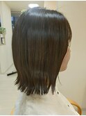 外ハネくびれボブ